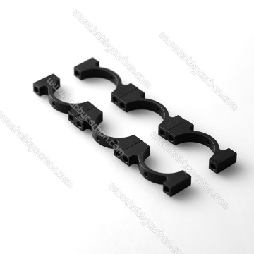High quality cnc aluminum tube clamp with screws