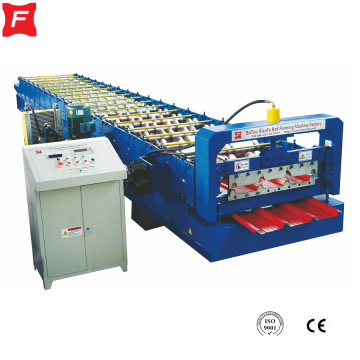 Steel Roof trapezoidal Panel roll forming machine