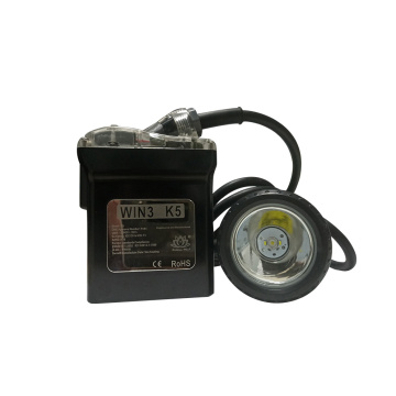 Cree Led cap lamp for miners black color