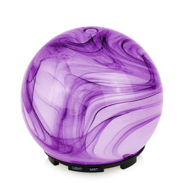 Colored Glass Air Ultrasonic Mist Oil Humidifier