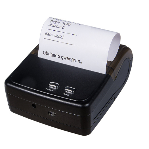 80mm Thermal receipt label Bluetooth mobile printer