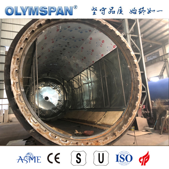 ASME standard fiber glass material bonding autoclave