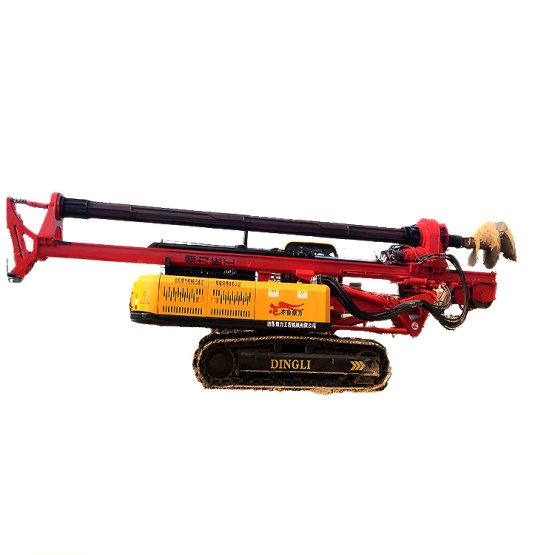 Crawler hydraulic rotary drilling rig