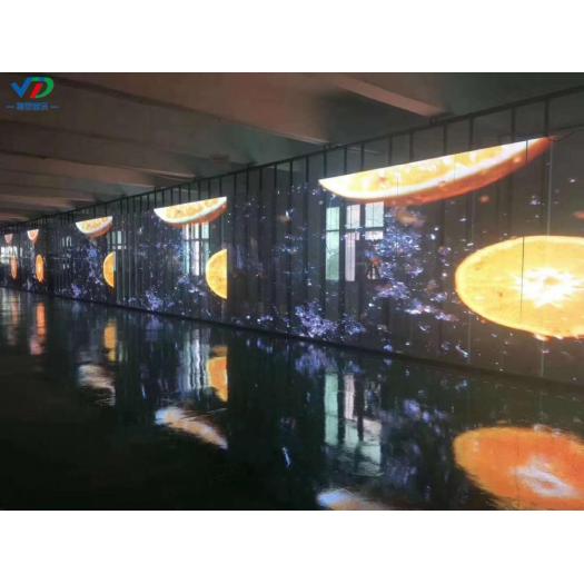 PH10.4-10.4 Transparent LED Display with1000x500mm cabinet