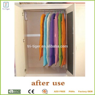 Non-woven Hanging Fabric Garment Cover Bag with clear window