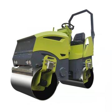 Double vibration full hydraulic ride-on road roller