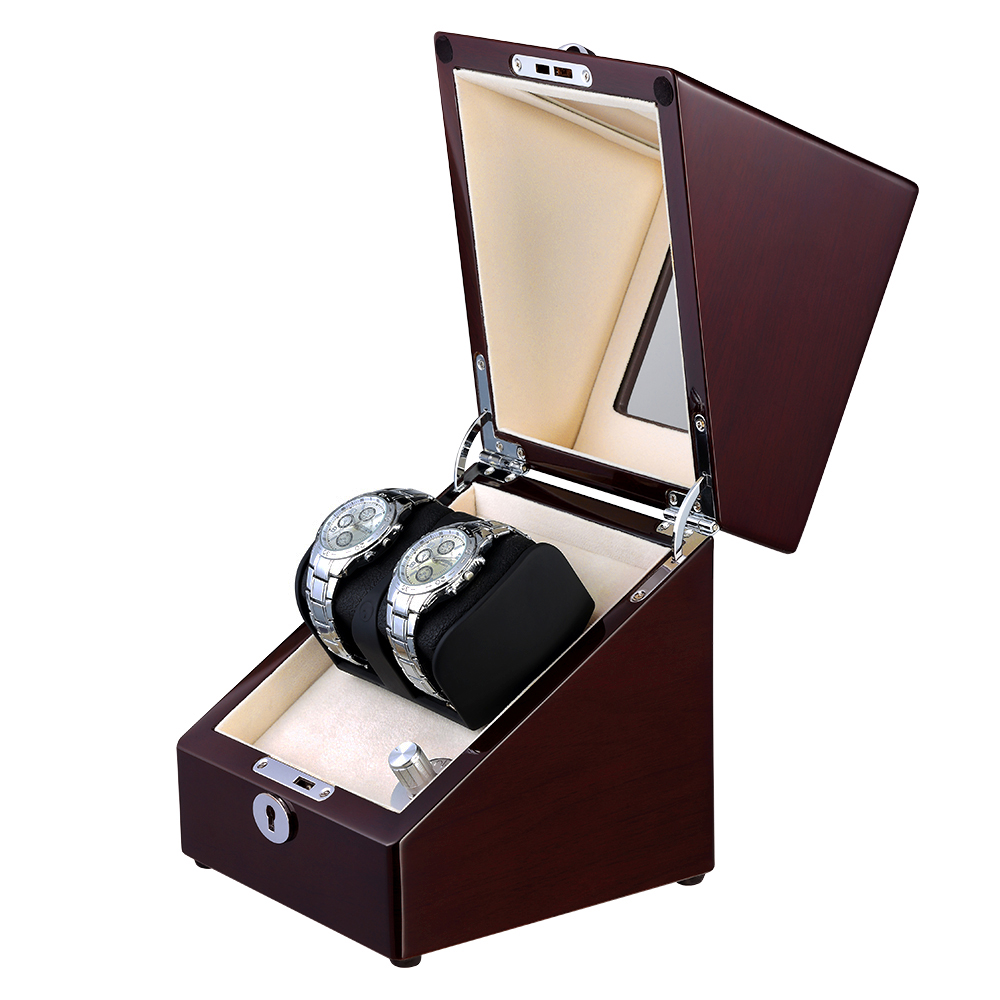 red wood watch winder 