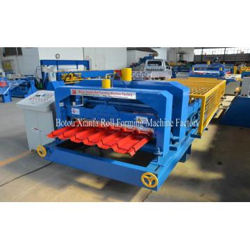 Colored Steel Glazed Tile Roof Roll forming machine