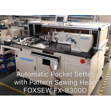 Automatic Iron-free Pocket Sewing Machine