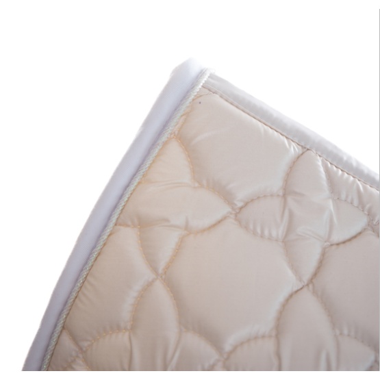High Quality Satin Jumping Quilted Saddle Pad