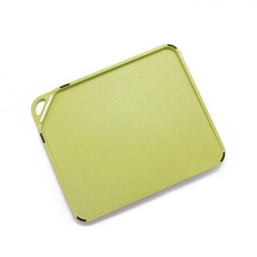 plastic cutting board with tray