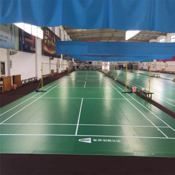 Badminton Court PVC Flooring BWF Approved