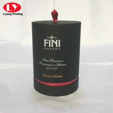 Luxury round perfume box with lid
