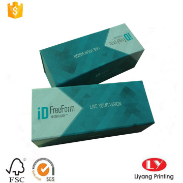 Custom printed foldable cardboard gift packaging box