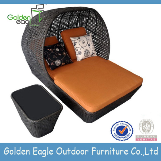 Cheap Outdoor Furniture Garden Single Sofabed