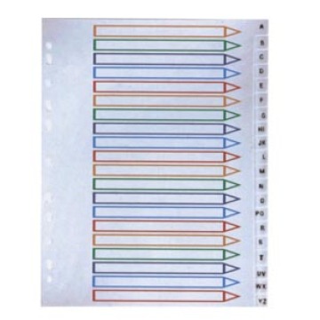 A4 index dividers