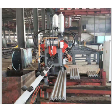 CNC Angle Iron Steel Punching Shearing Line