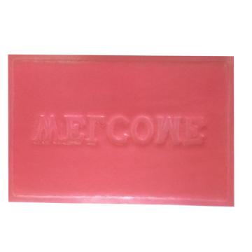 Factory non slip entrance pvc welcome mat