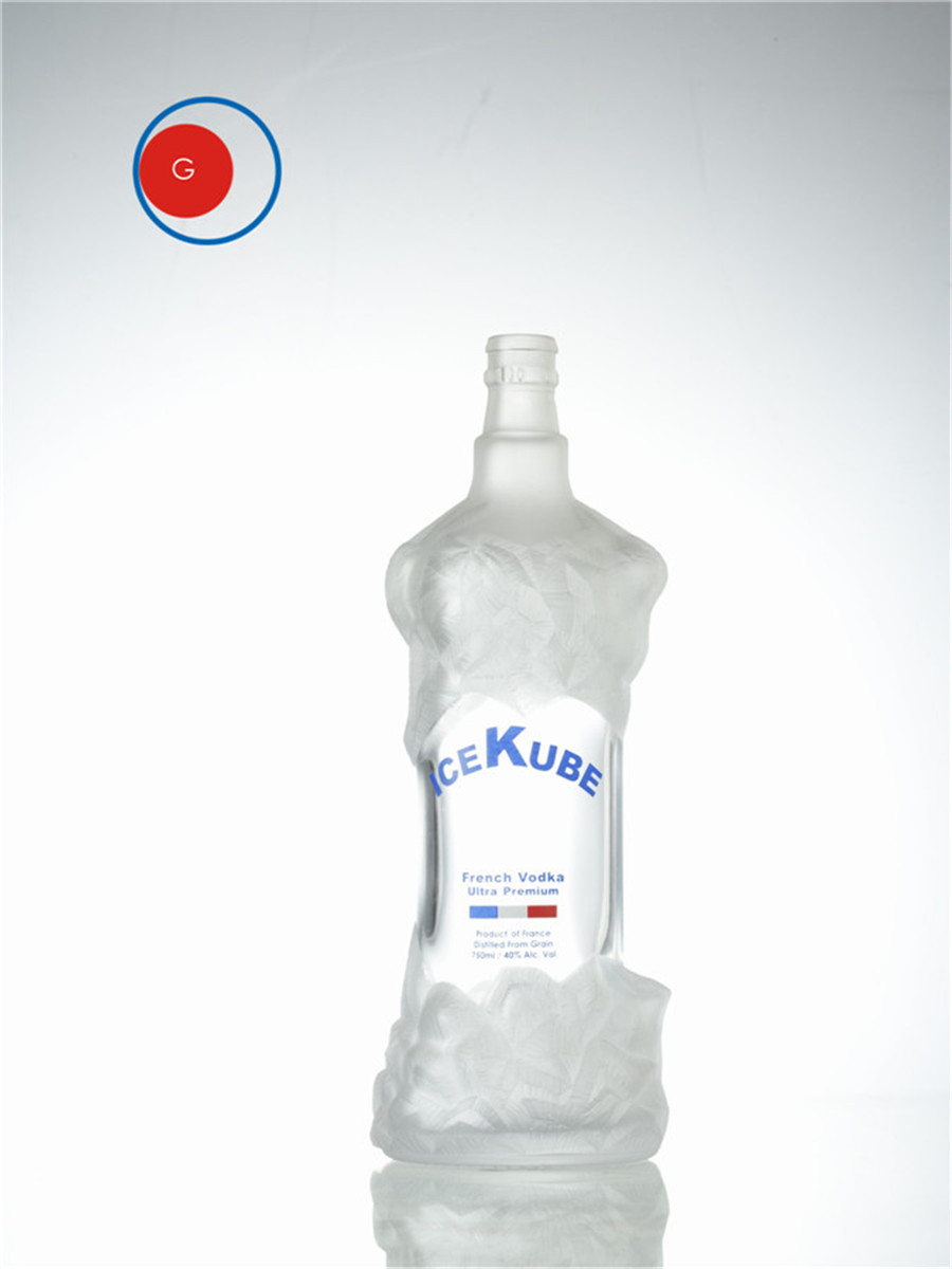 Ice Kube Vodka Bottle