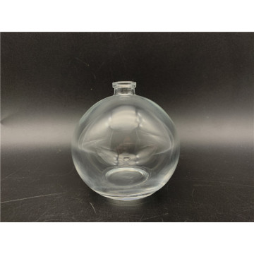 Elegant 90ml round empty glass perfume bottle