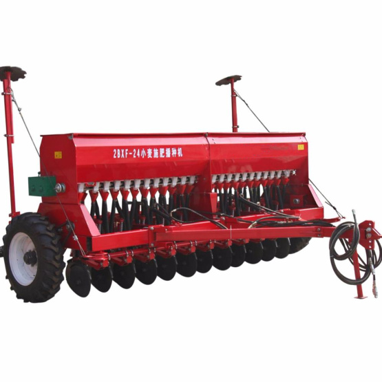 24 rows no till disc wheat seeder