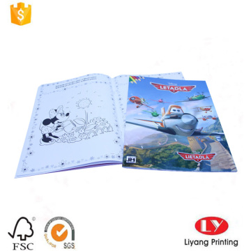 Softcover children coloring book printing