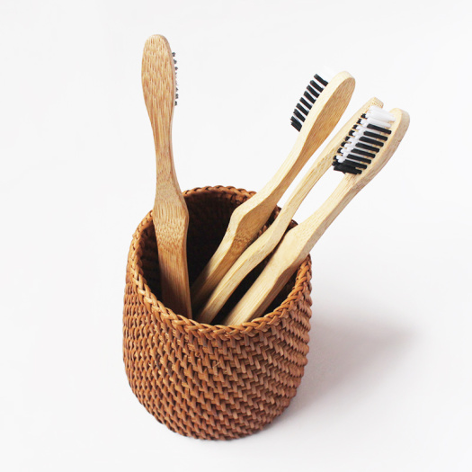 Activated Charcoal 4 Bamboo Toothbrush