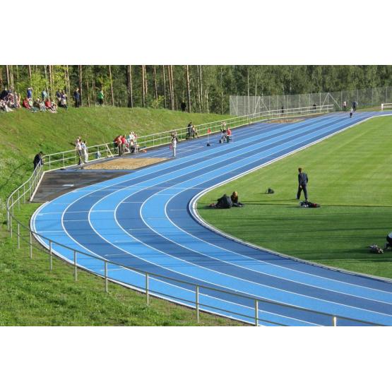 Safety And Environmentally Courts Sports Surface Flooring Athletic Running Track