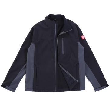 Casual Long Sleeves Zipper Softshell Jacket for Men
