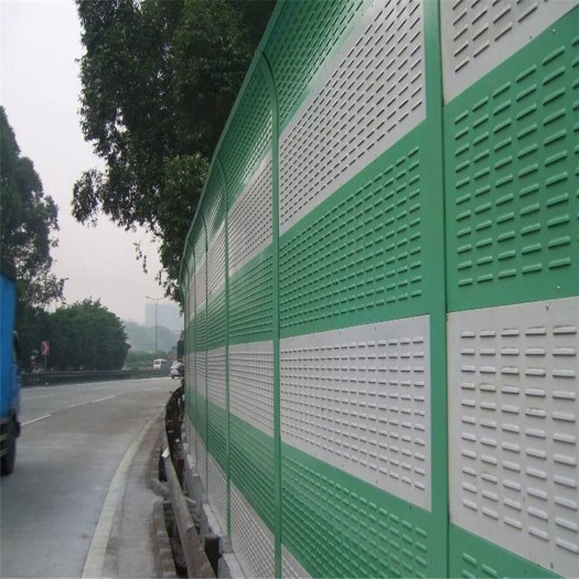 Powder Coated Sounds Barrier Fence Panel
