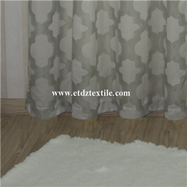 New Soft Textile Polyester Yarn Dyed Window Curtain Fabric