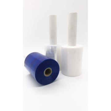 Blue Plastic Film Roll Packaging