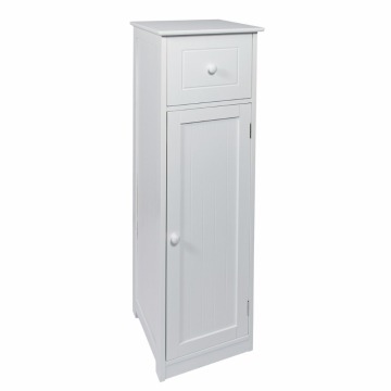 White Wood MDF Free-Standing Tall Cupboard Storage Unit Drawer
MDF Free-Standing Tall Cupboard Storage Unit Drawer, Wood, White