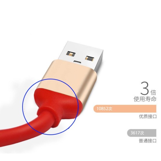 2.4A 3 in 1 of usb cable