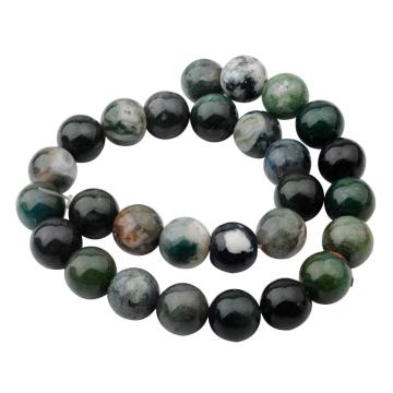 14MM Loose natural Aquatic Agate Round Beads for Making jewelry