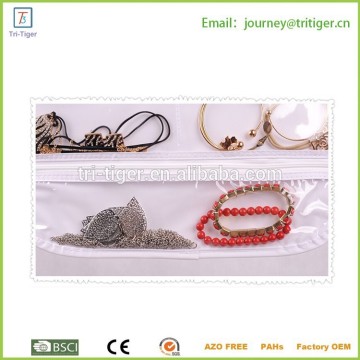37 pockets Modern plastic foldable hanging jewelry organizer