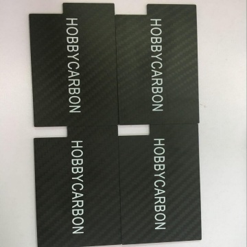 customized CNC cutting carbon fiber sheet
