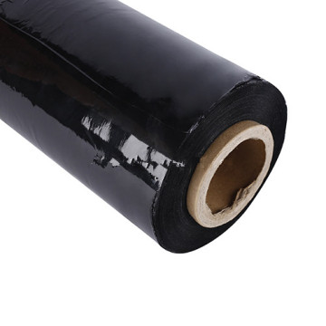 Black PE opaque pallet wrap film