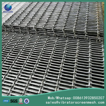 Flat Top Woven Wire Cloths With Rectangle Openings