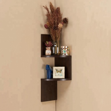 small 3 tier wooden  zigzag  corner shelves
 
 Small wooden 3 tier corner shelves design