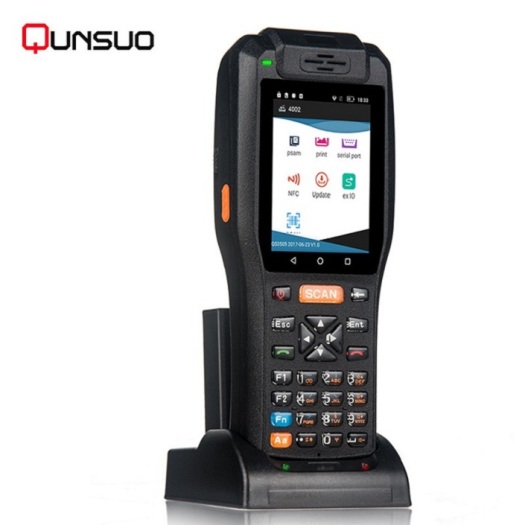 Handheld Android pos system terminal with touch screen
