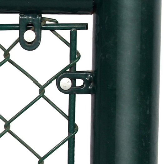 1 inch woven and typical chain link fence