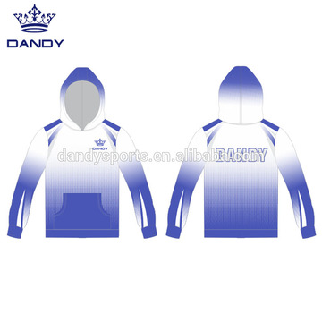 Custom Sublimated Ombre College Hoodies