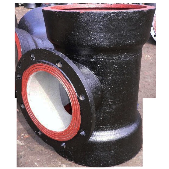 Ductile Iron Double Socket Tee With Flanged Branch