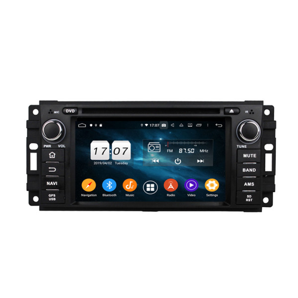 car audio and dvd player for Jeep