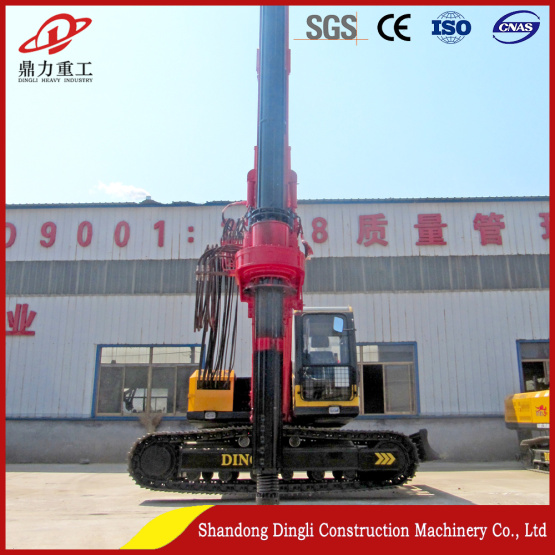 Dingli manufactures 20m deep portable pile driver