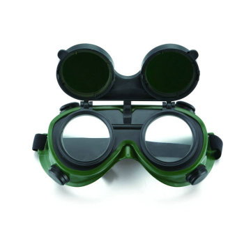 Flip Type Double Lens Safety Welding Goggle