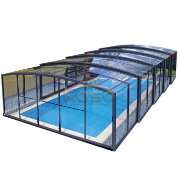 Aluminium Retractable Roof Swimming Pool Cover