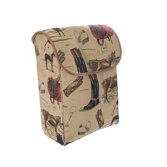 Large Size Outdoor Printing Draw-bar Bag with wheels