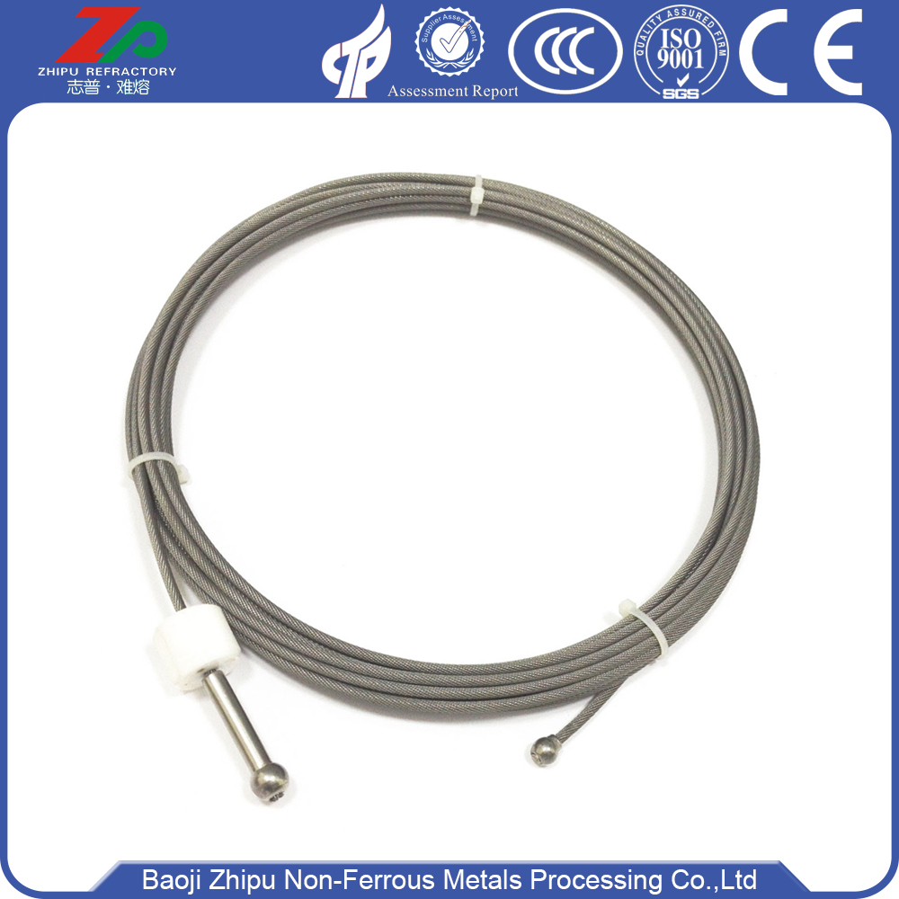 Dia3.0Tungsten twisted rope for vaccum fuenace